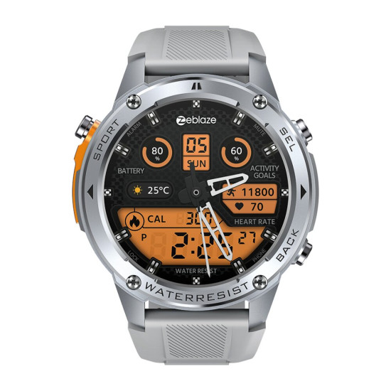 Smartfon Smartwatch Zeblaze Stratos 2 Ultra Srebrny