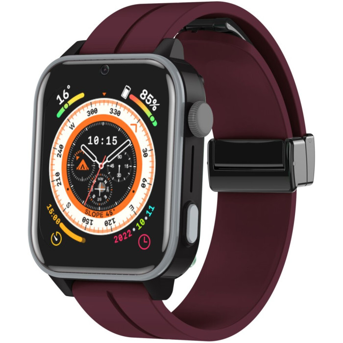 Smartfon Smartwatch Bemi Senio Bordowy