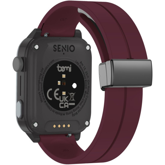 Smartfon Smartwatch Bemi Senio Bordowy