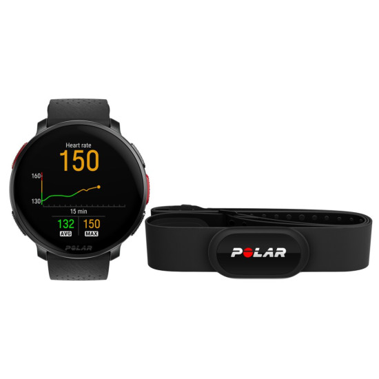 Smartfon Zegarek Sportowy Polar Vantage V3 Czarny Czujnik Tetna H10
