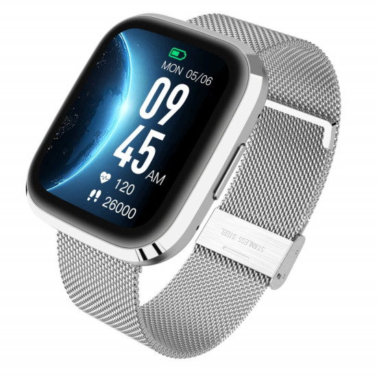 Smartfon Smartwatch Garett Grc Style Silver Steel