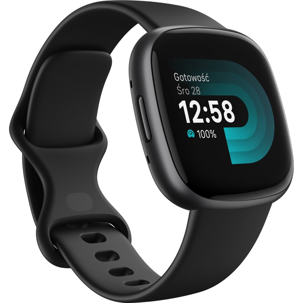Smartfon Smartwatch Fitbit Versa 4 Bundle Black Black Sapphire