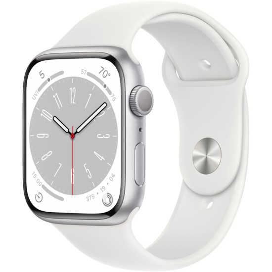 Smartfon Smartwatch Apple Watch Series 8 GPS 45mm Silver Alum White Sport