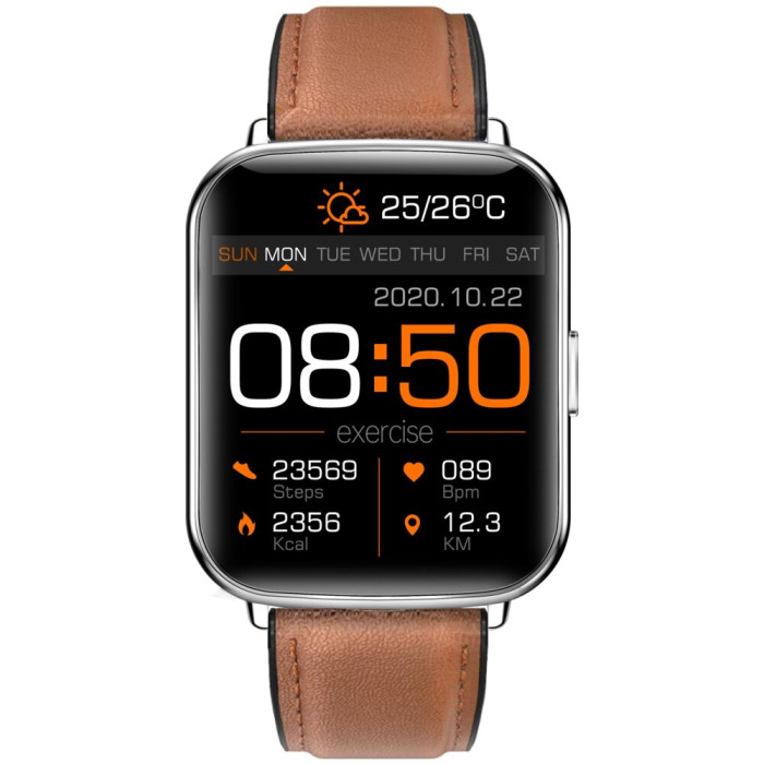 Smartfon Smartwatch Bemi Kix2 Srebrny
