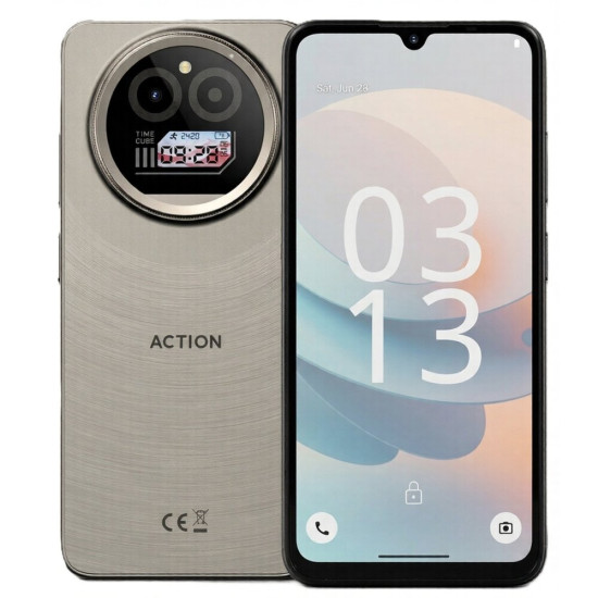 Smartfon IIIF150 Action A5 Pro 3/256GB 6.88" Szary