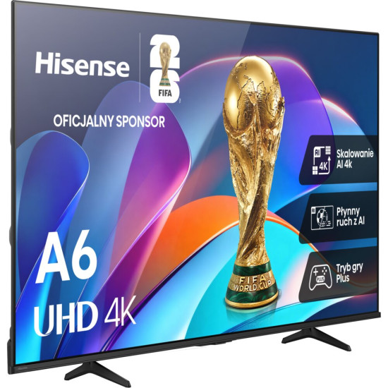 Telewizor HISENSE 65A6S 65" LED 4K VIDAA Dolby Vision HDMI 2.1