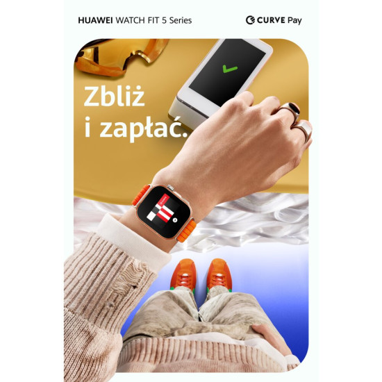 Smartfon Smartwatch Huawei Watch Fit 5 Pro Czarny