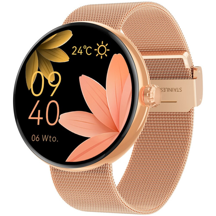 Smartfon Smartwatch Forever Forevive 5 Sb 365 Rozowo Zloty