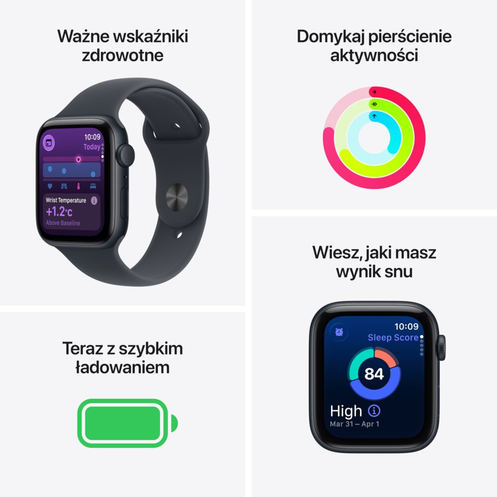 Smartfon Smartwatch Apple Watch Se 3 40 S Al S Sb Ml GPS Mgp