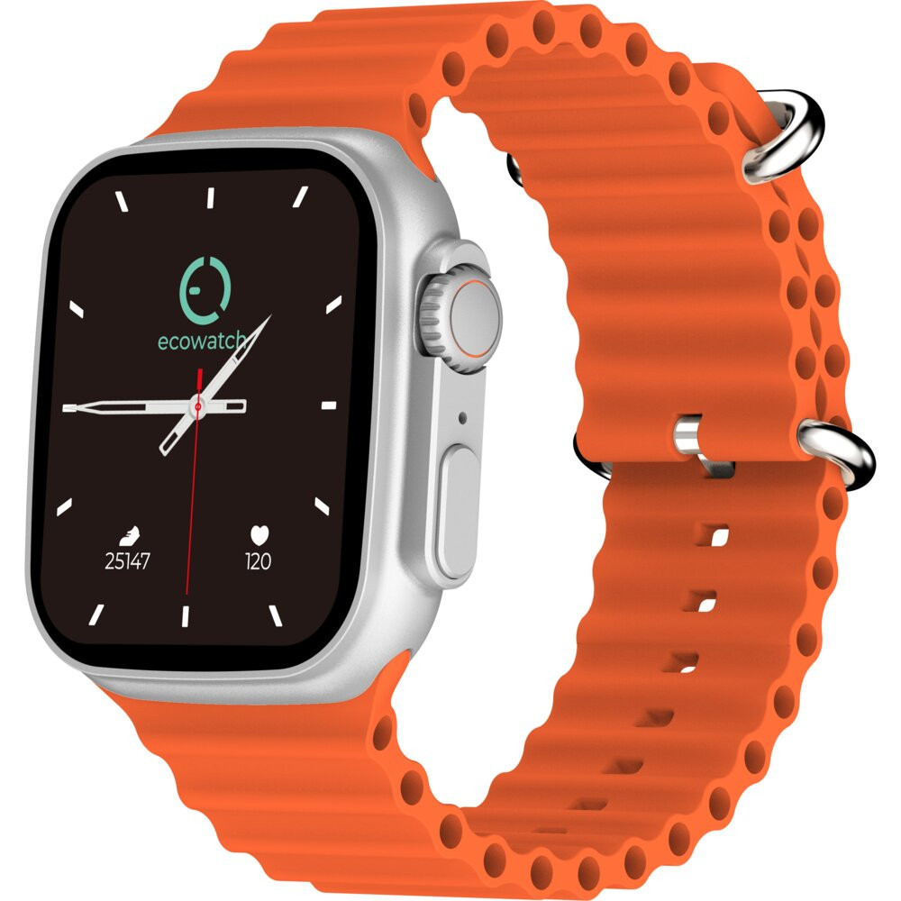 Smartfon Smartwatch Maxcom Ecowatch 2 Srebrny