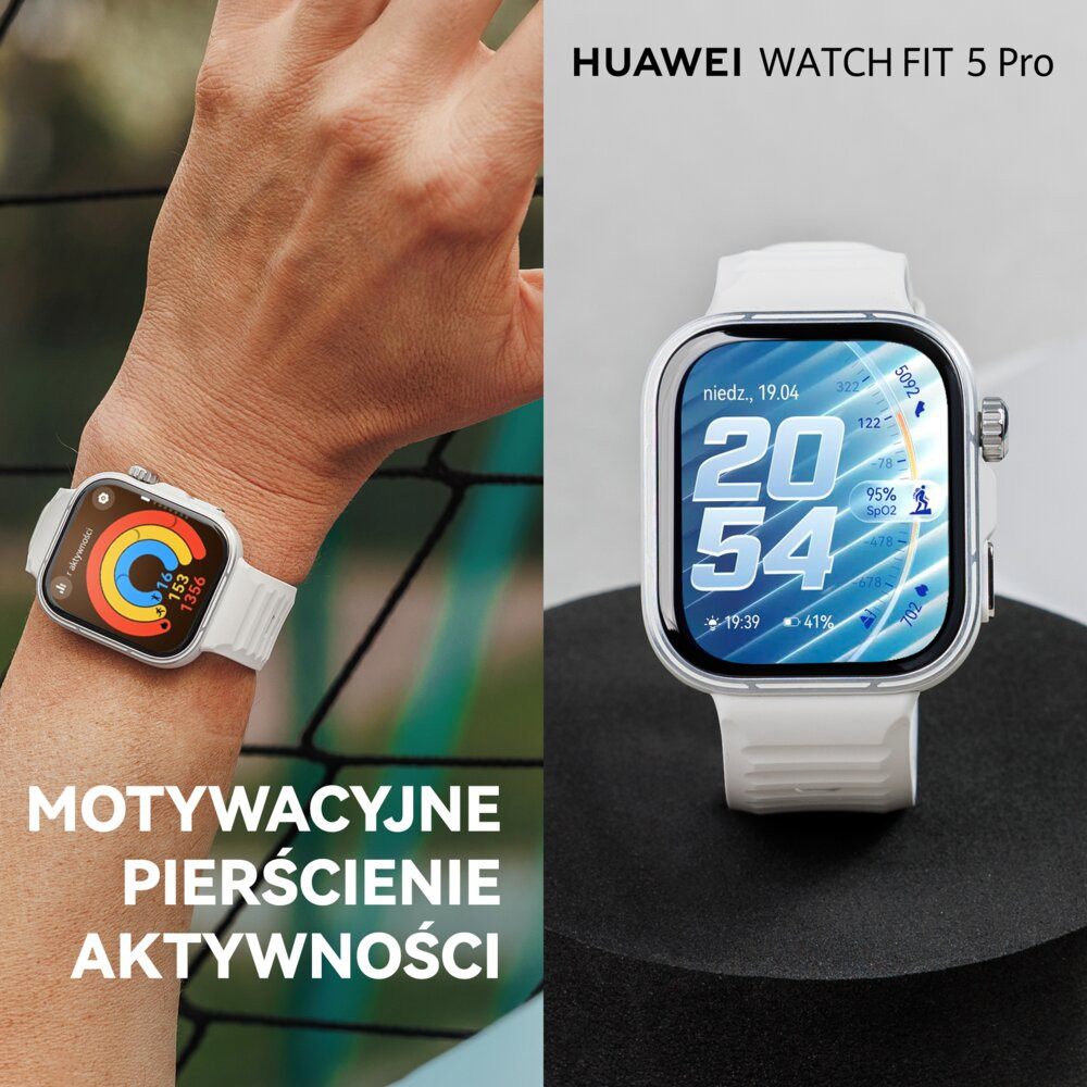 Smartfon Smartwatch Huawei Watch Fit 5 Pro Bialy