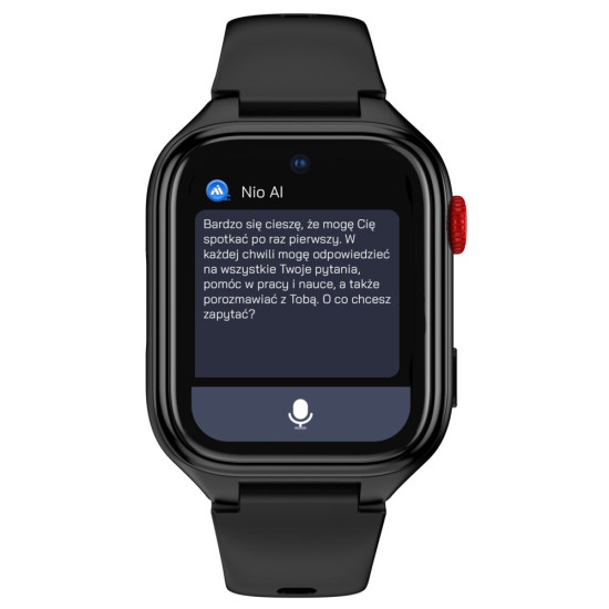 Smartfon Smartwatch Stelio Junior Pro Ai 4G Czarny