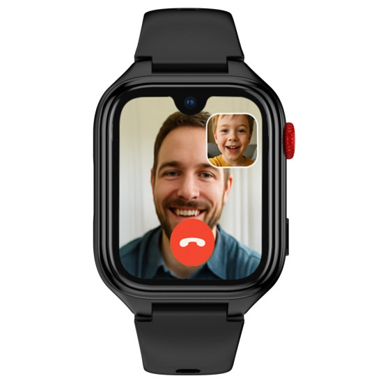 Smartfon Smartwatch Stelio Junior Pro Ai 4G Czarny