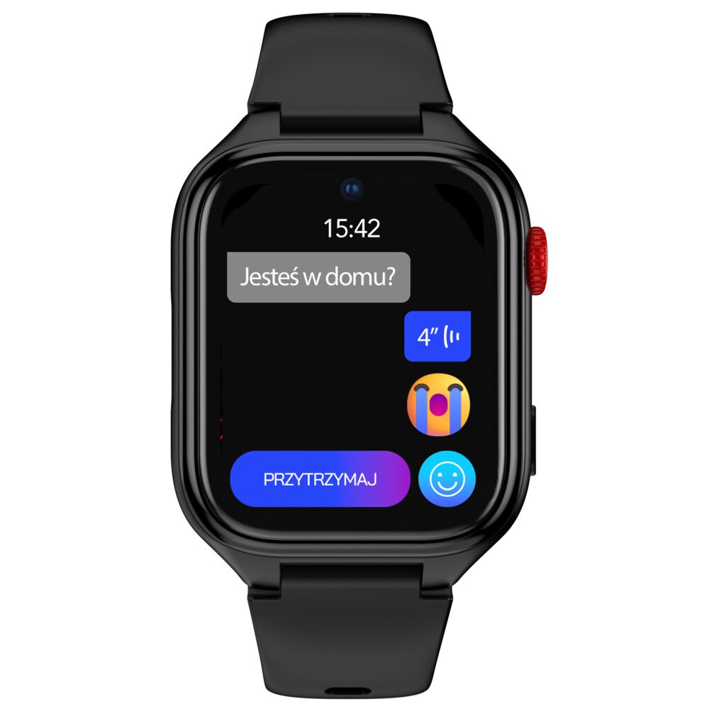 Smartfon Smartwatch Stelio Junior Pro Ai 4G Czarny