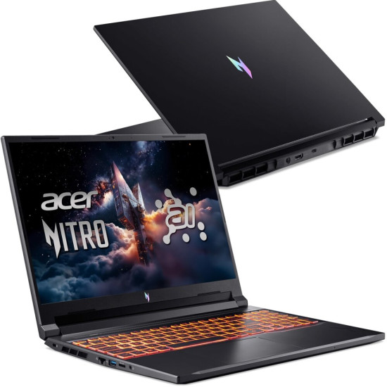 Laptop acer nitro v 16 ai anv16 42 16 ips 165hz r5 240 16gb ram 512gb ssd geforce rtx3050 dlss 3