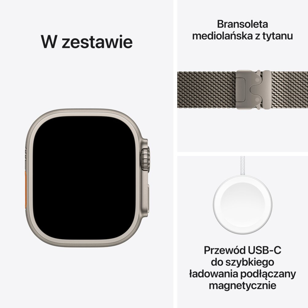 Smartfon Smartwatch Apple Watch Ultra3 49 Nt Ti Nt Tml L Pru