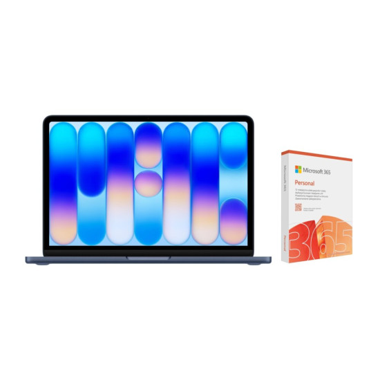 Laptop apple macbook neo 2026 13 retina a18 pro 8gb ram 512gb ssd macos indygo program microsoft 365 personal 1
