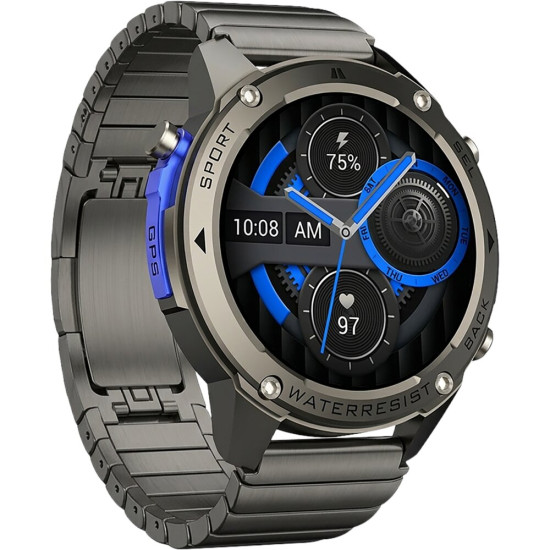 Smartfon Smartwatch Luna Veles GPS Stalowy