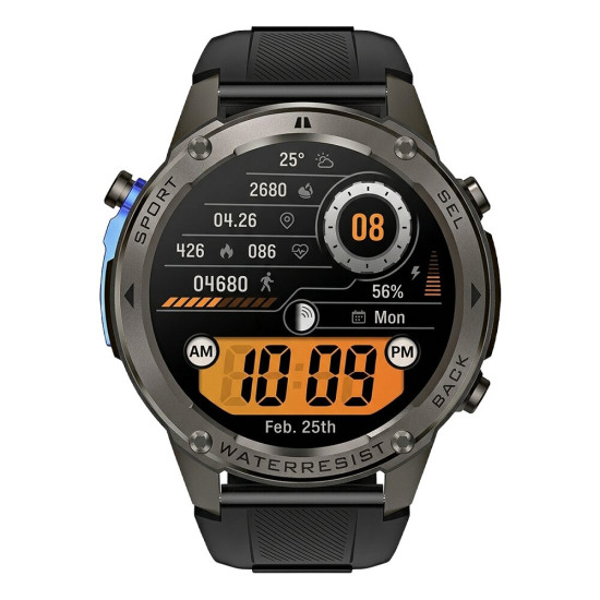 Smartfon Smartwatch Luna Veles GPS Stalowy