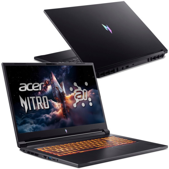 Laptop acer nitro v 17 ai anv17 41 17 3 ips 165hz r7 260 32gb ram 1tb ssd geforce rtx5070 dlss 4 windows 11 home funkcje