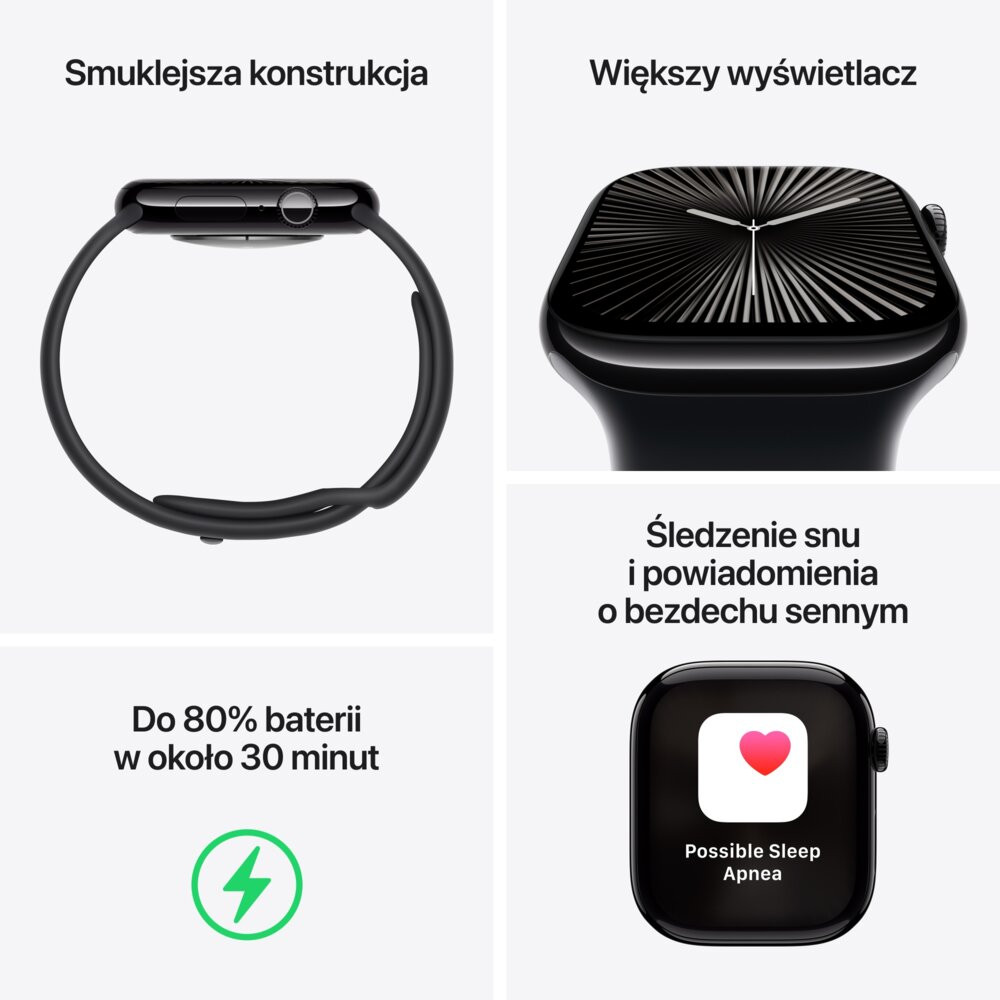 Smartfon Smartwatch Apple Watch 10 46 Sl Ti Sl Ml Ml Cel Ell