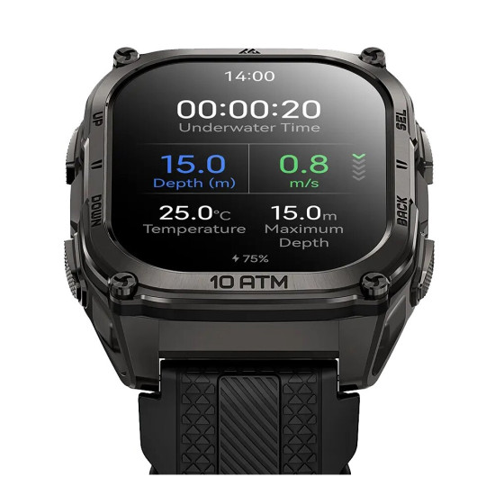 Smartfon Smartwatch Kospet Tank M4 Czarny