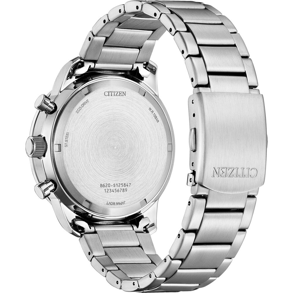 Zegarek citizen aviation chronograph ca4500 91l srebrny
