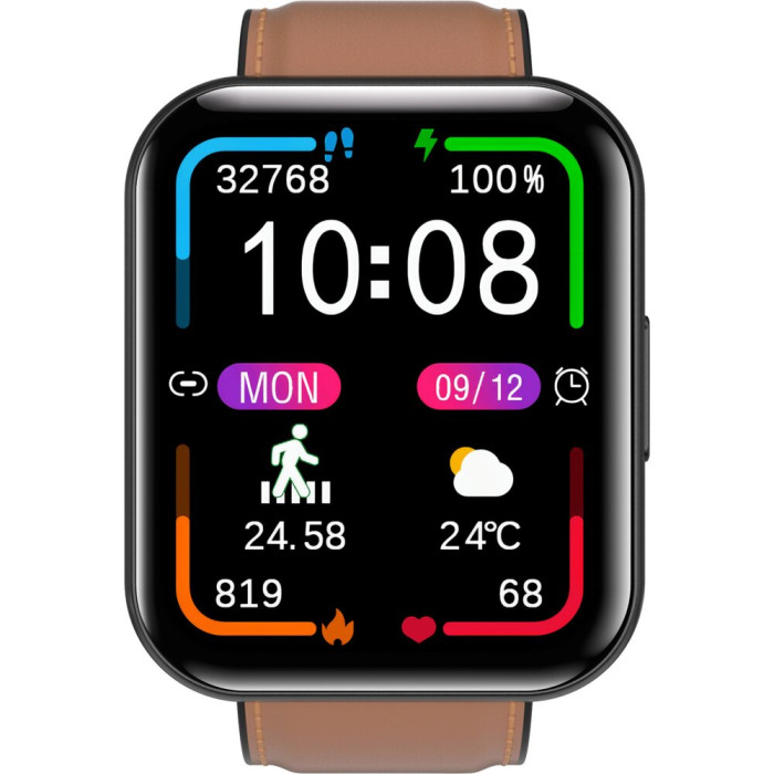 Smartfon Smartwatch Bemi Exo Brazowo Czarny
