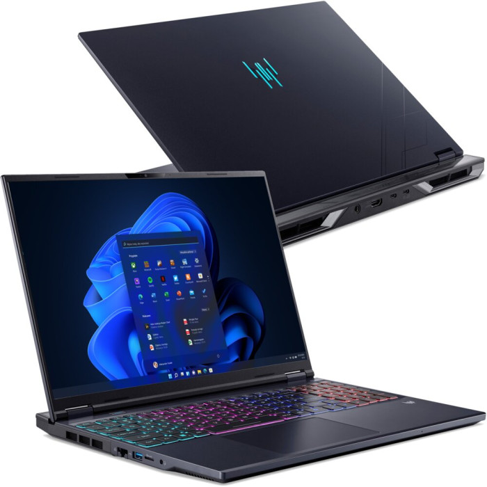 Laptop predator helios neo 16 ai phn16 73 962z 16 ips 240hz ultra 9 275hx 32gb ram 1tb ssd geforce rtx5070ti dlss 4 wind