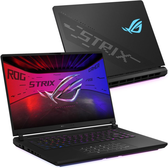 Laptop asus rog strix scar 16 g635lw u9642w 16 240hz ultra 9 275hx 64gb ram 2tb ssd geforce rtx5080 dlss 4 windows 11 ho