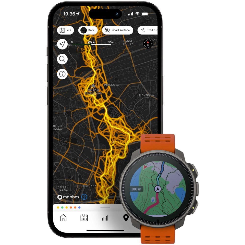 Smartfon Smartwatch Suunto Vertical Titanium Solar Pomaranczowy