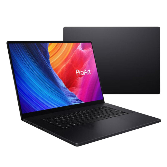 Laptop asus proart p16 h7606wp sr229x 16 oled ryzen ai 9 hx 370 64gb ram 2x 2tb ssd geforce rtx5070 windows 11 professio