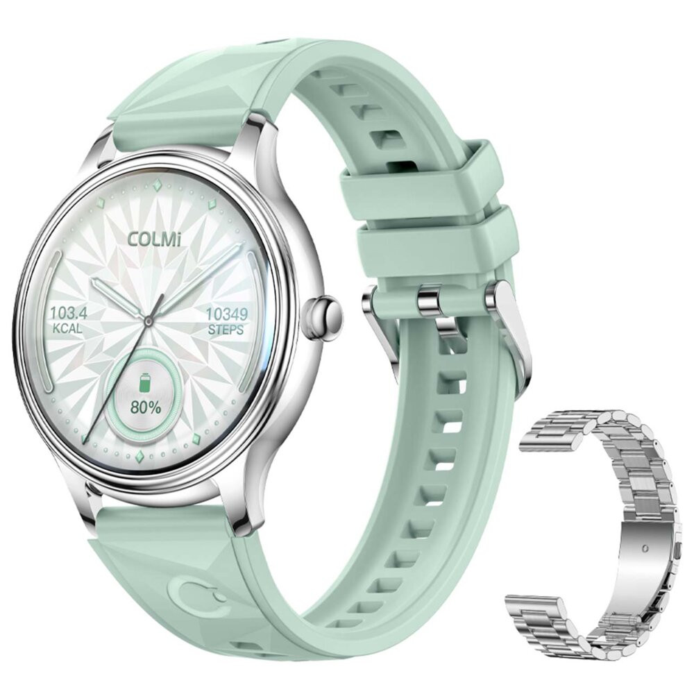 Smartfon Smartwatch Colmi L28 Srebrno Zielony