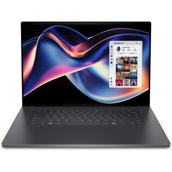 Laptop dell xps 16 da16260 16 ultra x7 358h 32gb ram 512gb ssd windows 11 professional funkcje ai