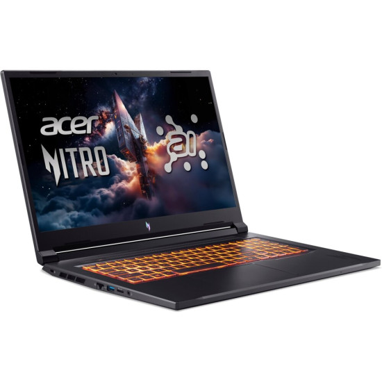 Laptop acer nitro v 17 ai anv17 41 r64y 17 3 144hz r5 240 16gb ram 512gb ssd geforce rtx5050 dlss 4