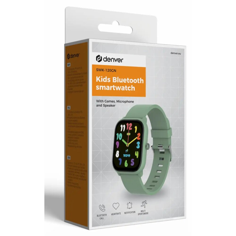 Smartfon Smartwatch Denver Swk 120gr Zielony
