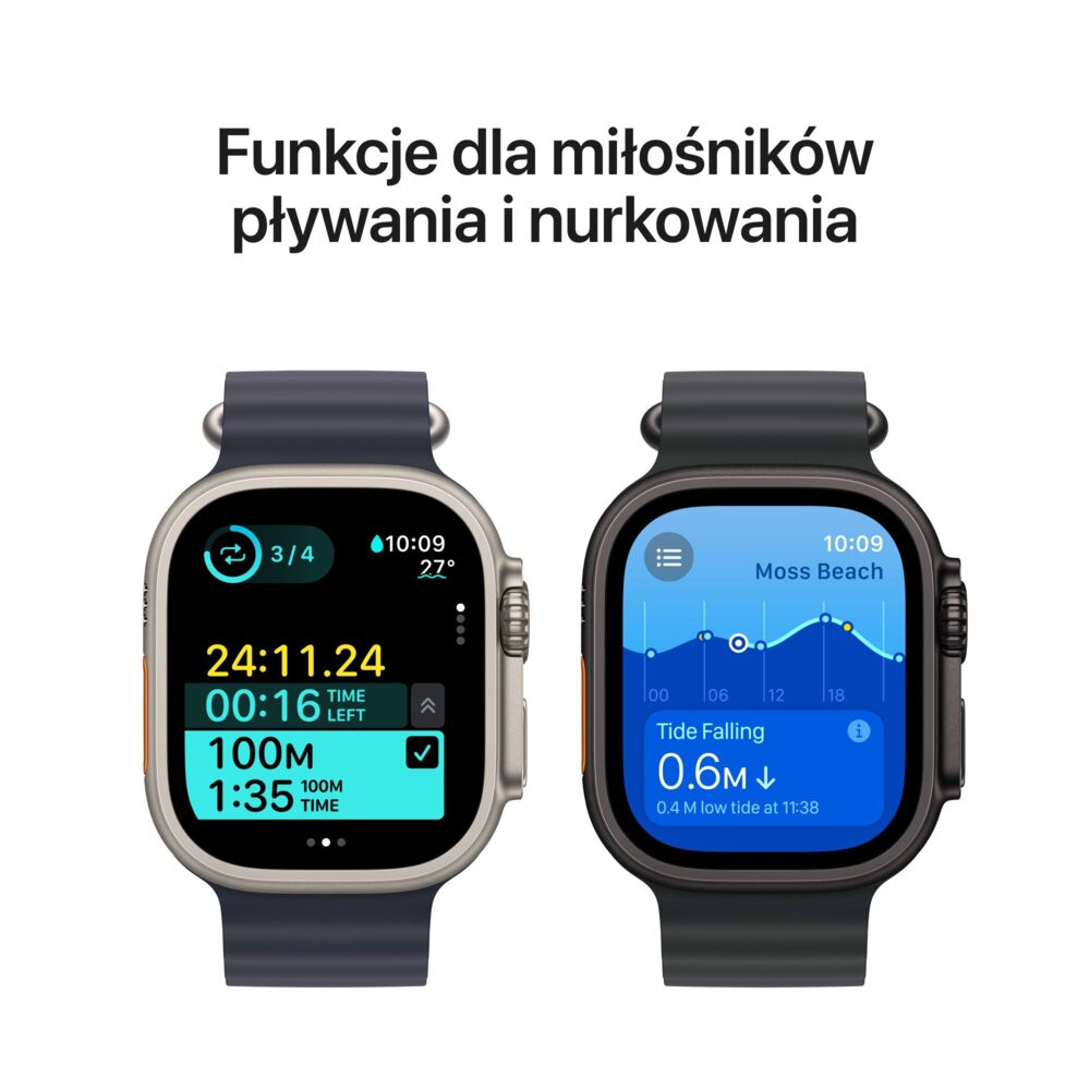 Smartfon Smartwatch Apple Watch Ultra2 49 Bk Ti Bk Tml M Pro
