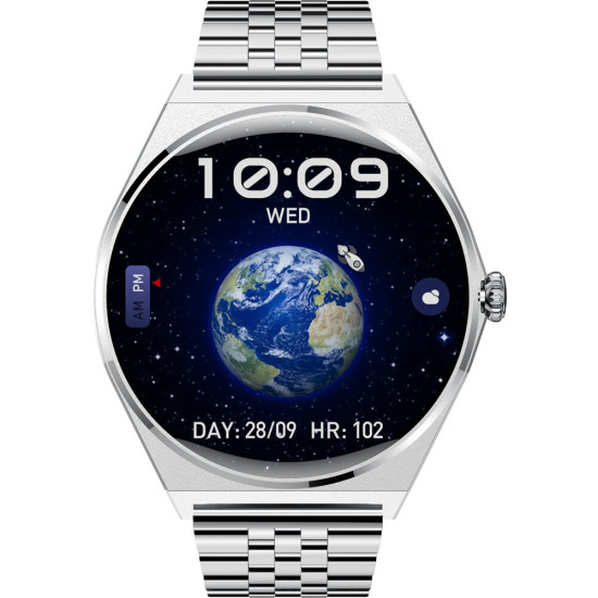 Smartfon Smartwatch Maxcom Ecowatch 5 Srebrny