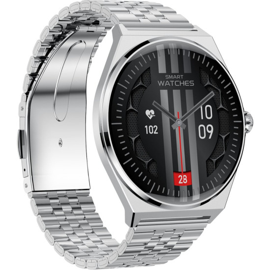 Smartfon Smartwatch Maxcom Ecowatch 5 Srebrny