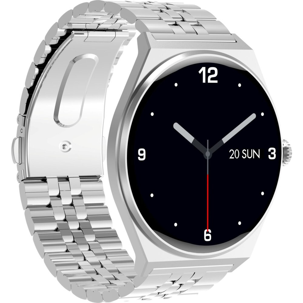 Smartfon Smartwatch Maxcom Ecowatch 5 Srebrny
