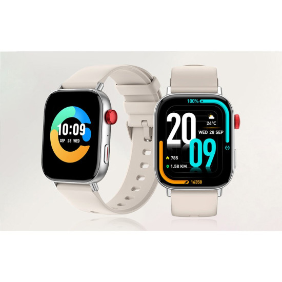 Smartfon Smartwatch Colmi C8 Max Srebrny