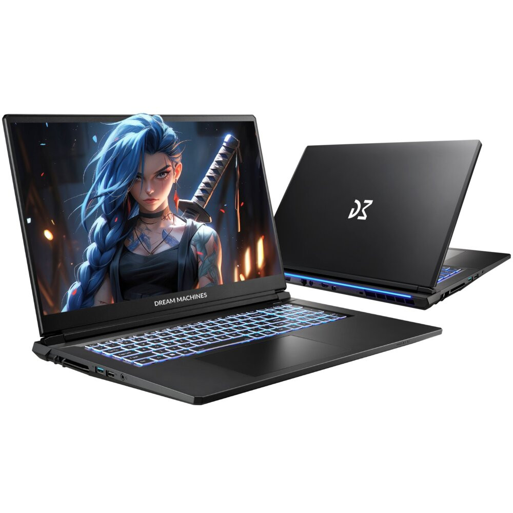 Laptop dreammachines rg5050 17pl34 17 3 144hz i5 13420h 32gb ram 1tb ssd geforce rtx5050 dlss 4