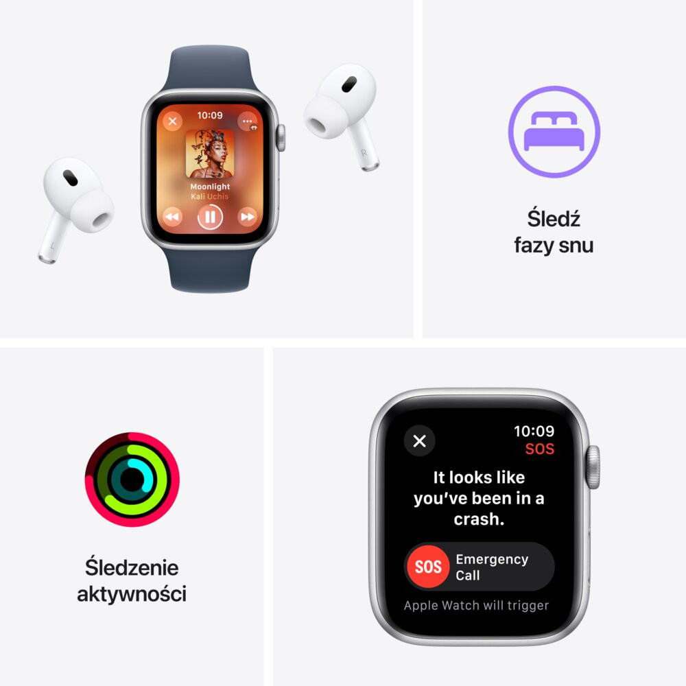 Smartfon Smartwatch Apple Watch Se GPS 40mm Starlight Alu Starlight