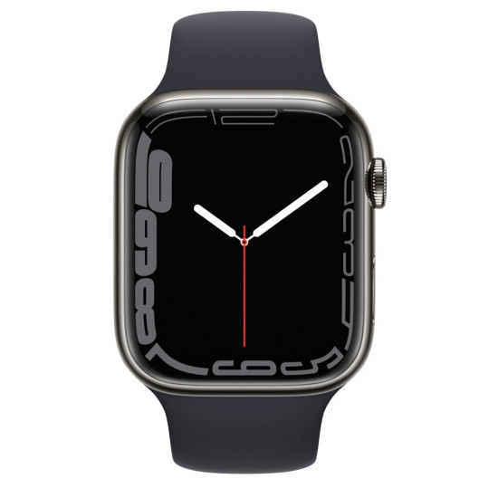 Smartfon Smartwatch Apple Watch 7 GPS Cell 45mm Graphite Steel Midnight Sport