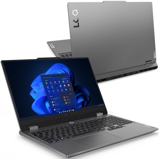 Laptop lenovo loq 15arp9 15 6 ips 144hz r7 7435hs 24gb ram 512gb ssd geforce rtx4050 windows 11 home