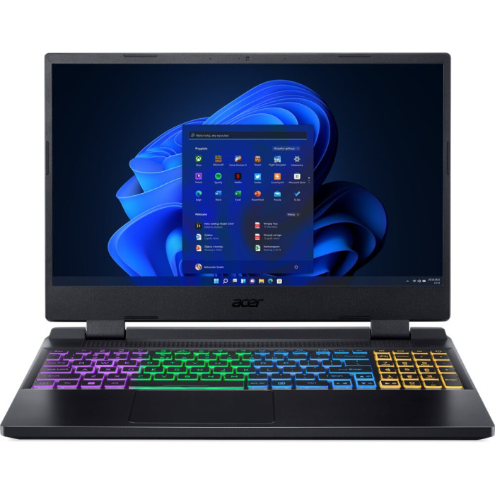 Laptop acer nitro 5 an515 58 15 6 ips 144hz i7 12650h 16gb ram 1tb ssd geforce rtx4050 windows 11 home