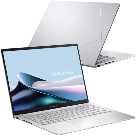 Laptop asus zenbook 14 ux3405ca pz086x 14 oled ultra 5 225h 16gb ram 512gb ssd windows 11 professional