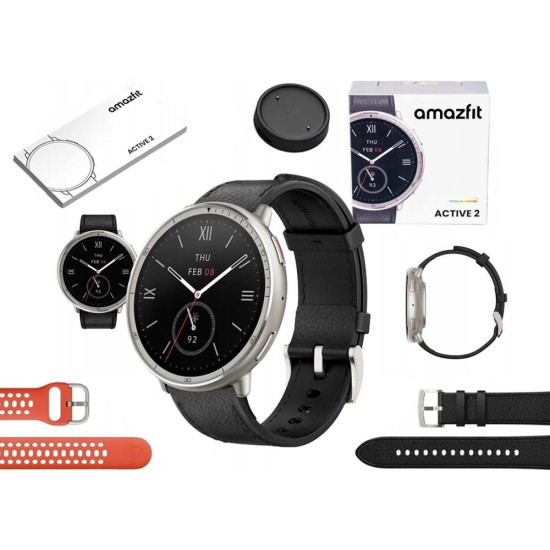 Smartfon Smartwatch Amazfit Active 2 NFC Czarny