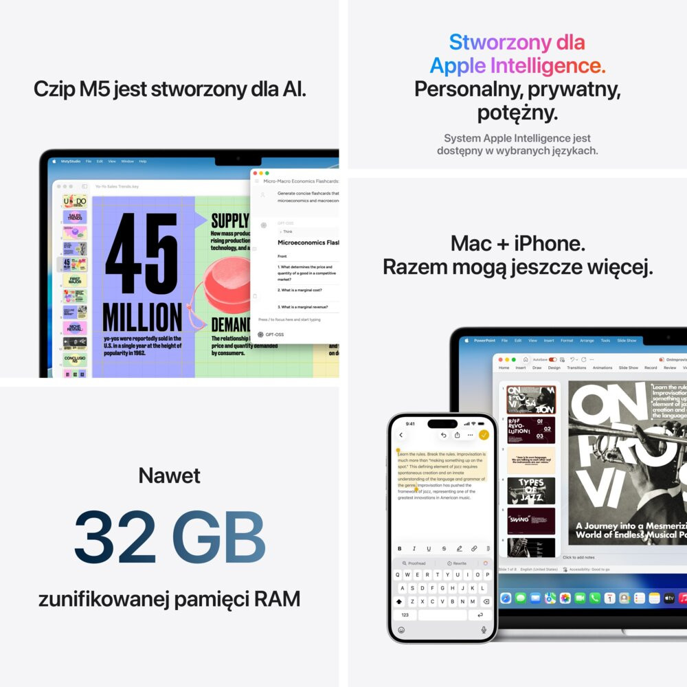 Notebook apple macbook air 2026 mdve4ze a m5 10c 16gb 1tb 15 3 starlight