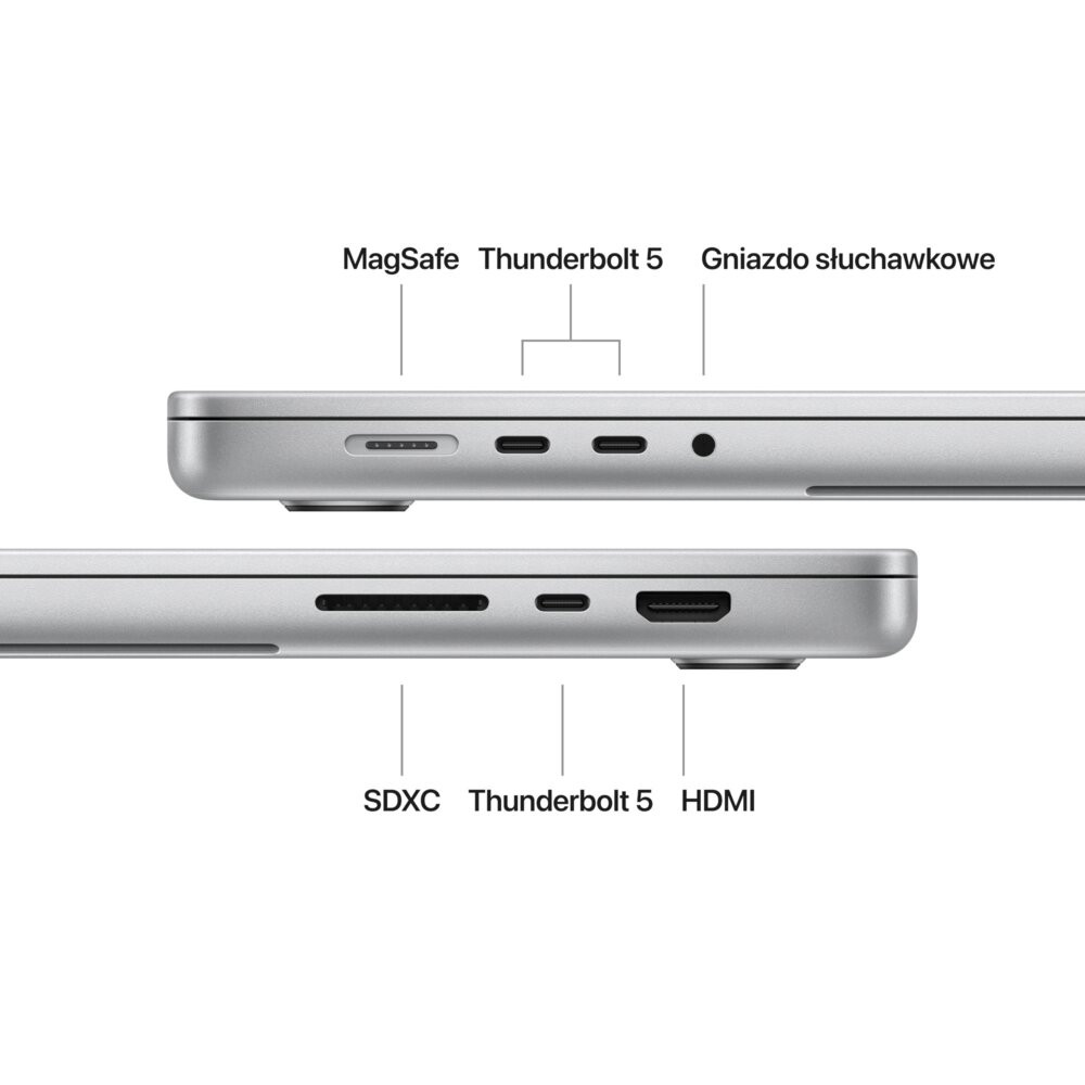 Notebook apple macbook pro 2024 m4pro 36gb 512gb 16 int silver
